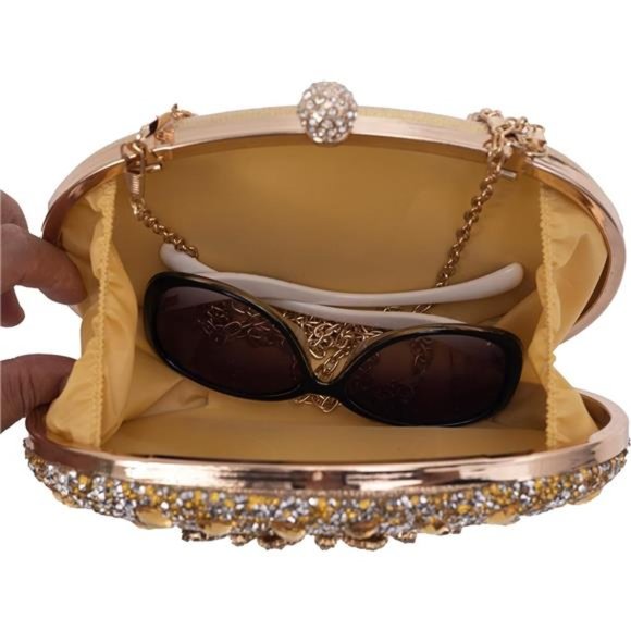 NEW With Tags Evening Bag Clutches Cross Body Bags for Women Clutch Purses - Picture 4 of 5